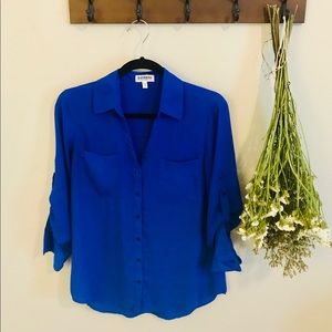 Royal Blue Portofino Blouse